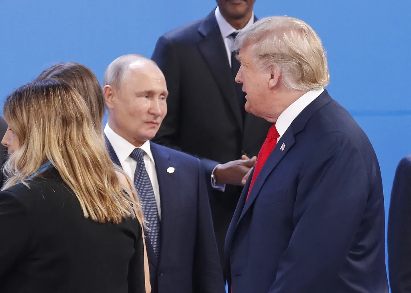 Vladimir Putin ja Donald Trump novembri lõpus G20 tippkohtumisel Buenos Aireses.