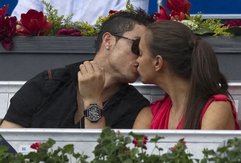 Cristiano Ronaldo ja Irina Shayk 2012