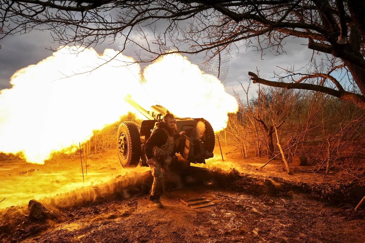 Украинский военный.