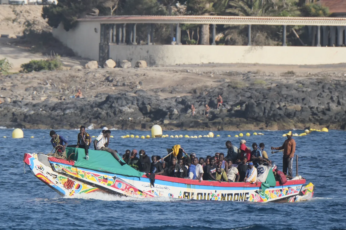 Migrandid saabumas Tenerifele. 3. oktoober 2024.