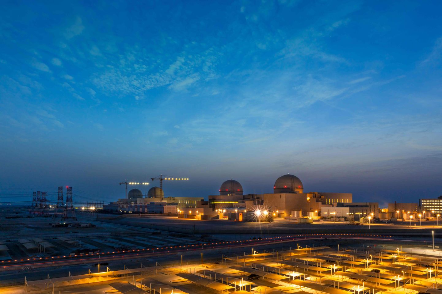 Araabia Ühendemiraatide Barakah' tuumaelektrijaam.
