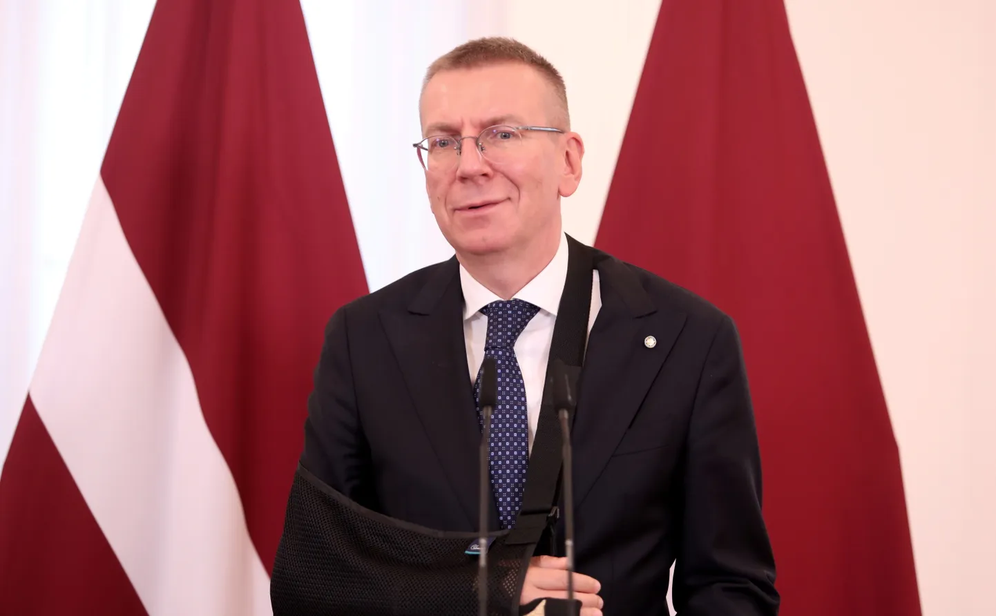 Президент Латвии Эдгар Ринкевич