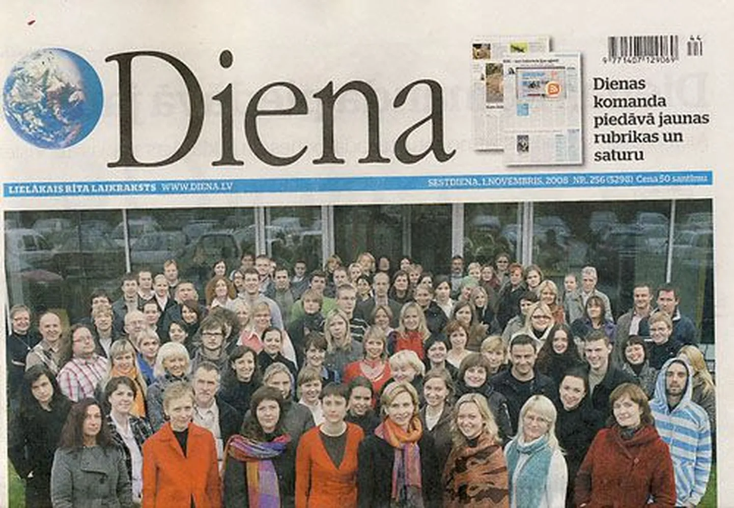 Läti ajaleht Diena.