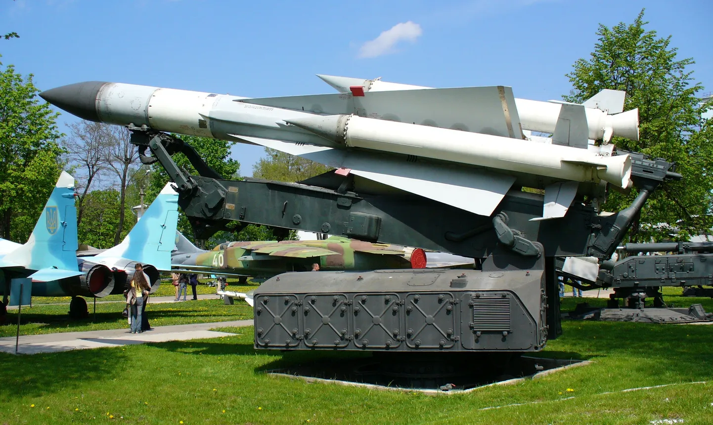 S-200V kanderakett. Ukraina õhujõudude sõjaajaloo muuseum Vinnõtsjas.