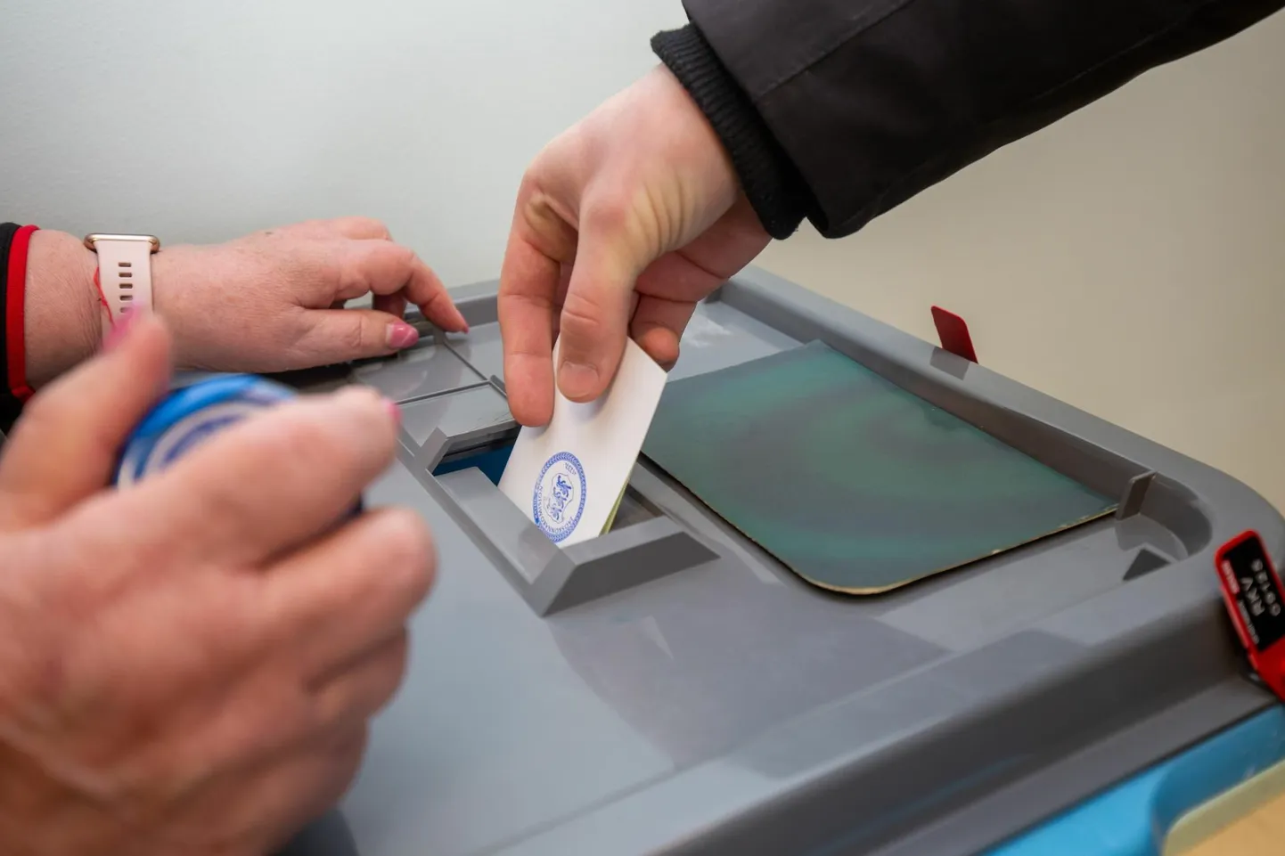 Riigikogu valimispäev Viljandimaal. Pilt on illustratiivne.