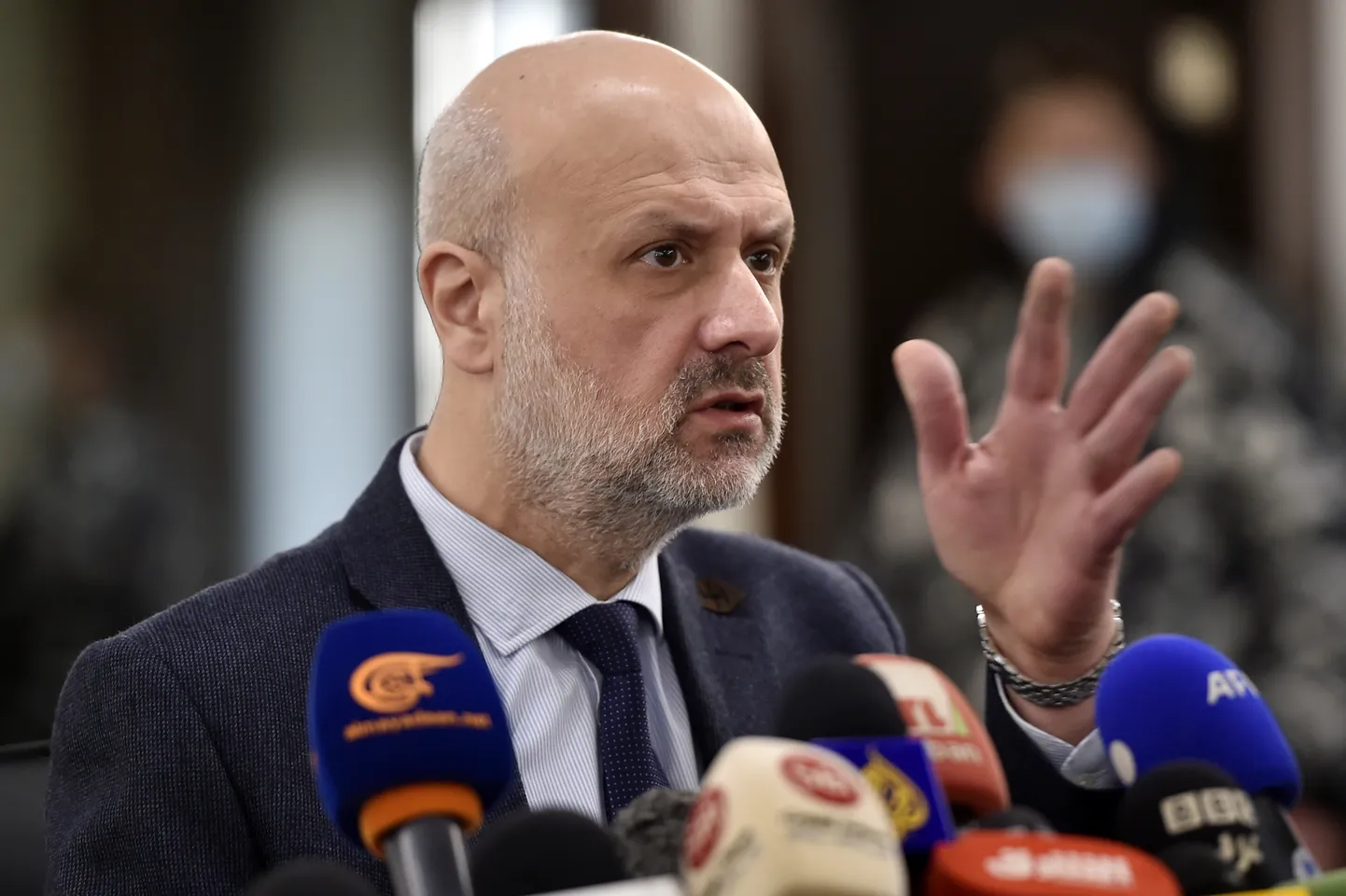 Liibanoni siseminister Bassam Mawlawi.