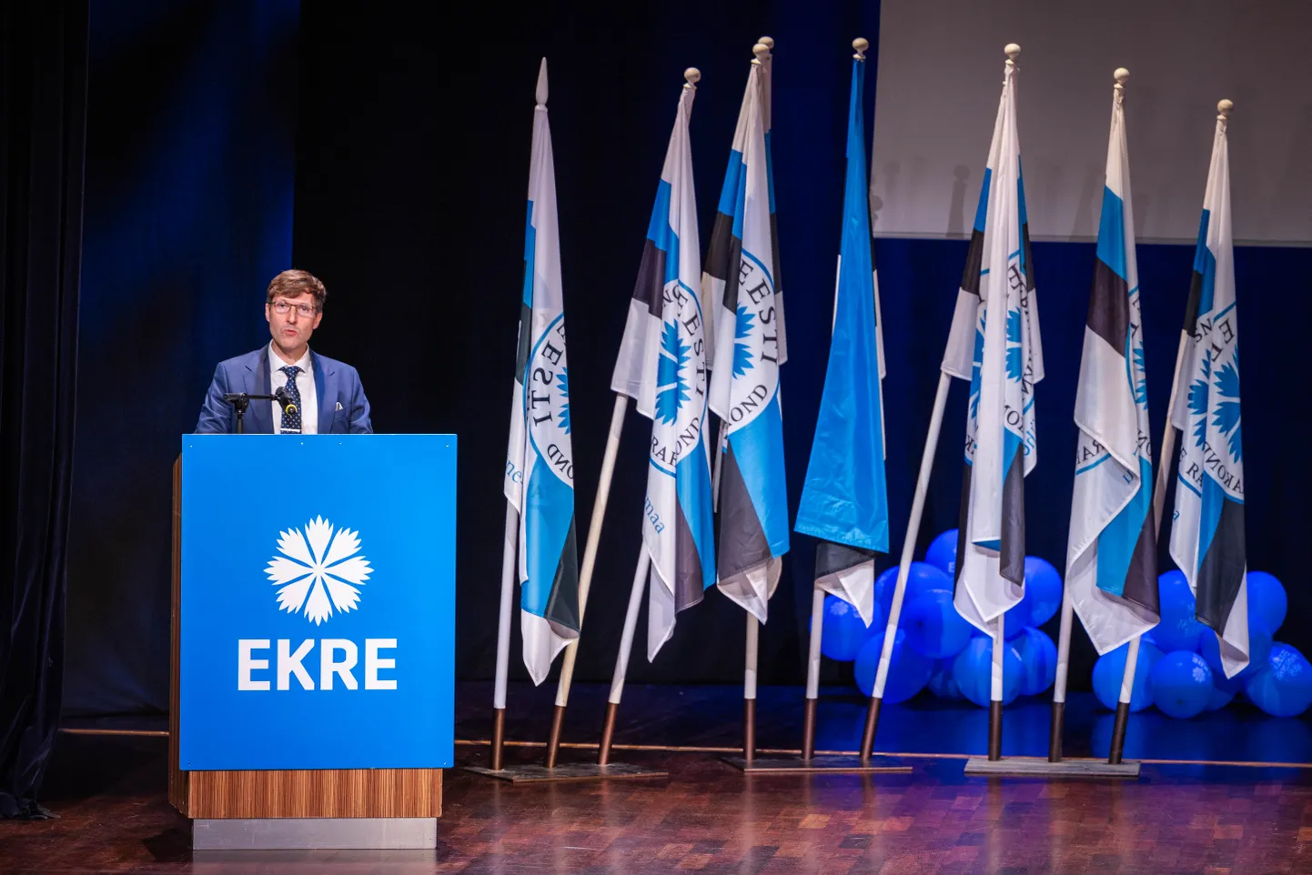 Лидер EKRE Мартин Хельме.