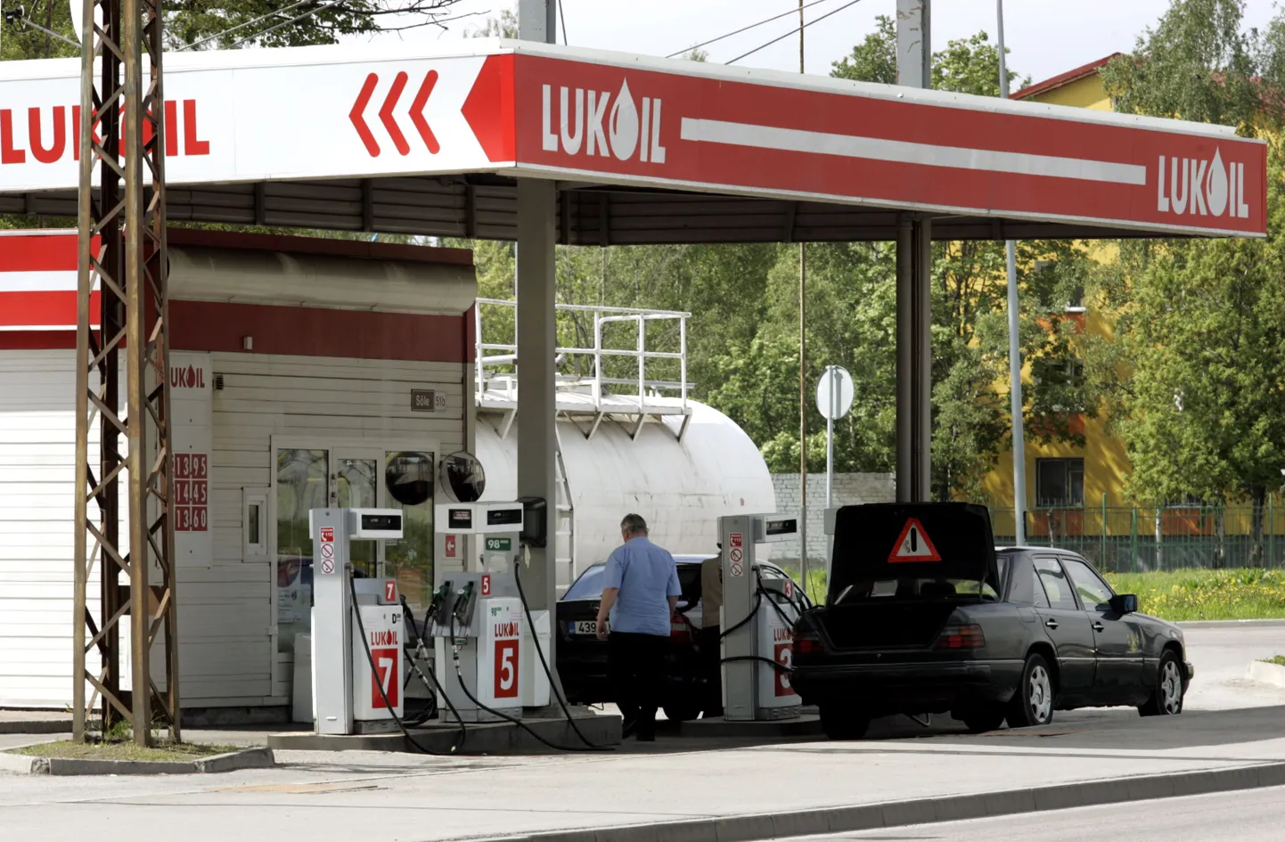 Lukoili tankla