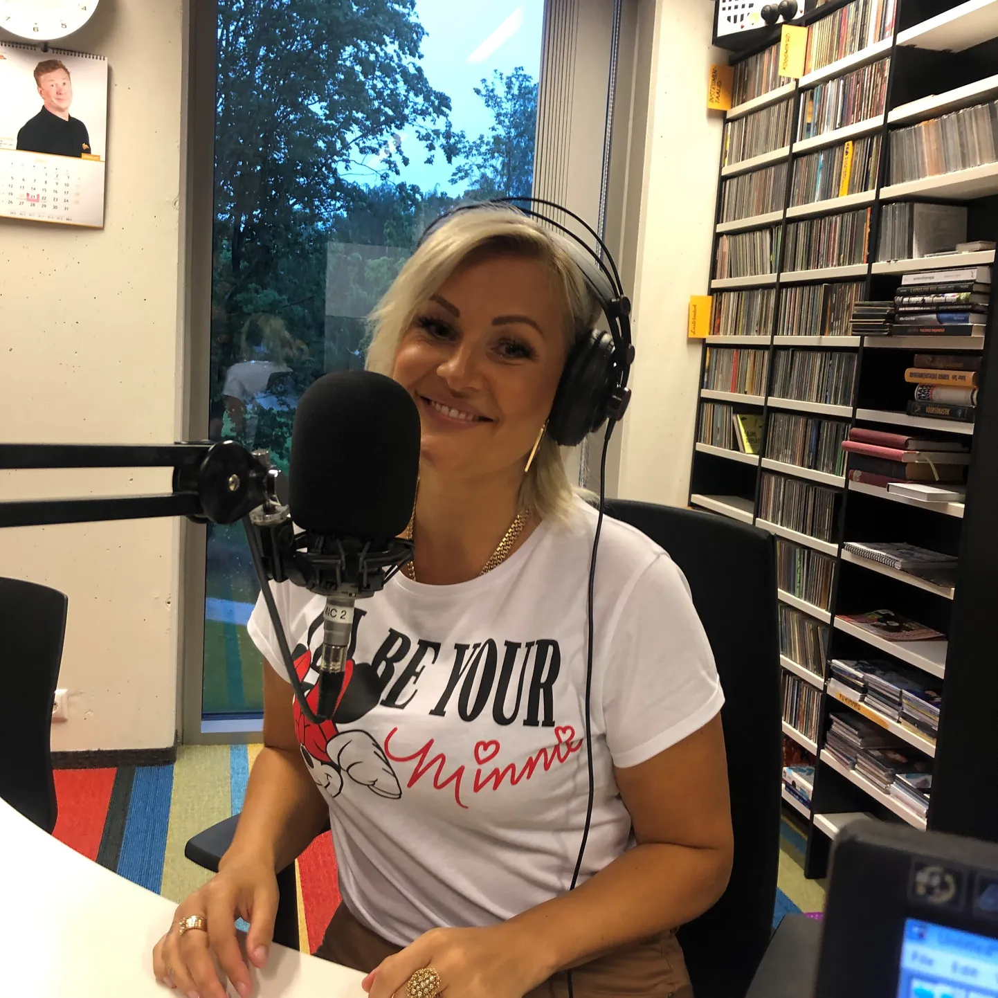 Synne Valtri raadio Elmar stuudios