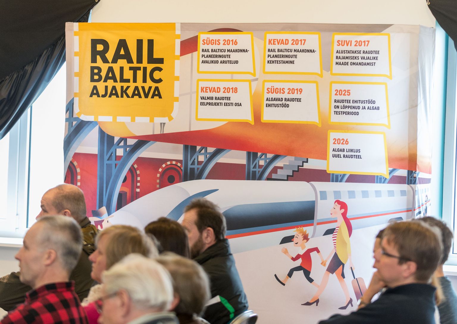 Rail Balticu arutelu Saugal
