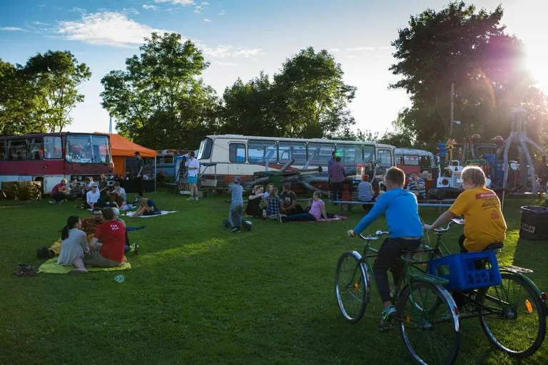 Miljöö Filmilindifestivalil, august 2016.
