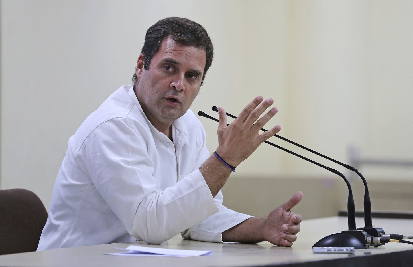 India Kongressipartei liider Rahul Gandhi.