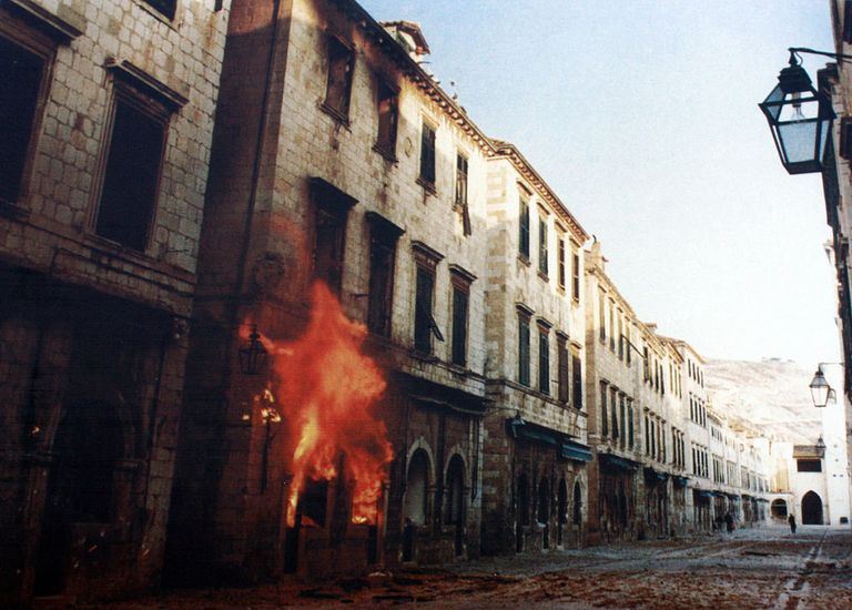 Täna kuulus Horvaatia turismilinn Dubrovnik sai ülemöödunud kümnendil sõjas oluliselt kannatada.