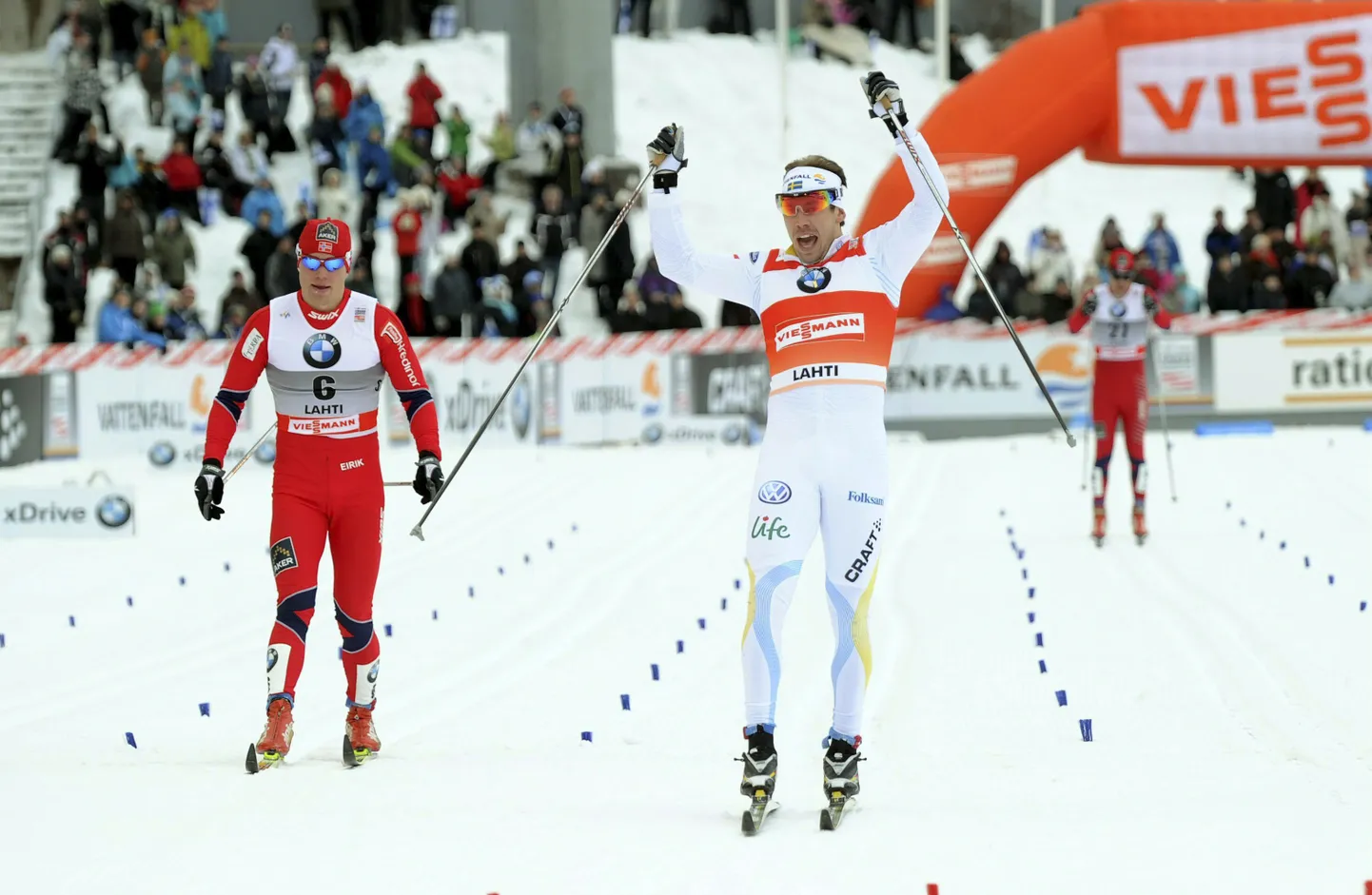Emil Jönsson (paremal) ja Eirik Brandsdal (vasakul).