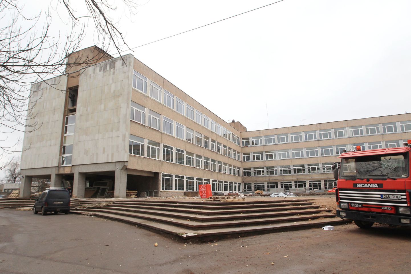 Tähe 4, kus asus Tartu ülikooli füüsikahoone.