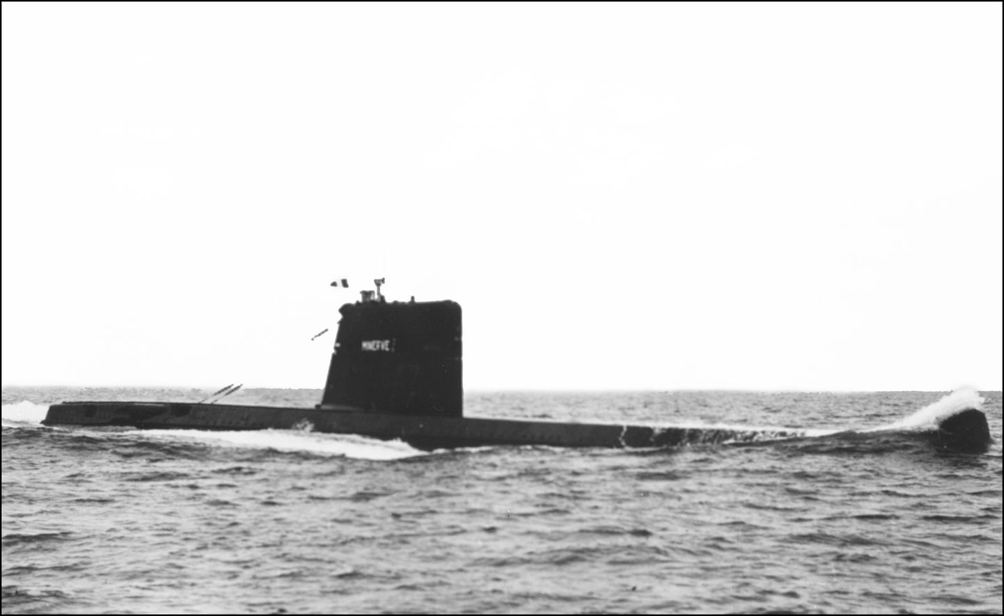 1968. aastal kaduma läinud Prantsuse allveelaev Minerve.
