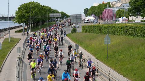 Velomaratona laikā Rīgā gaidāmi būtiski satiksmes ierobežojumi