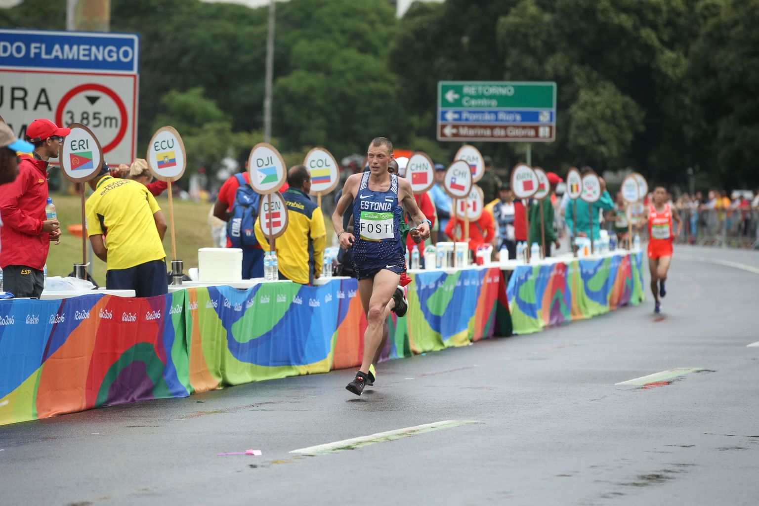 Rio olümpiamängude meeste maraton. Roman Fosti.