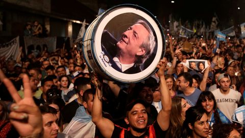 Argentina presidendivalimised võitis Alberto Fernandez