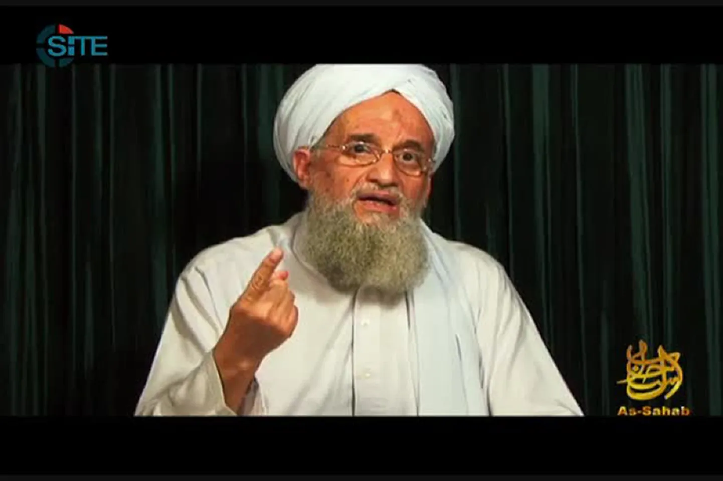 Al-Qaeda liider Ayman al-Zawahiri.