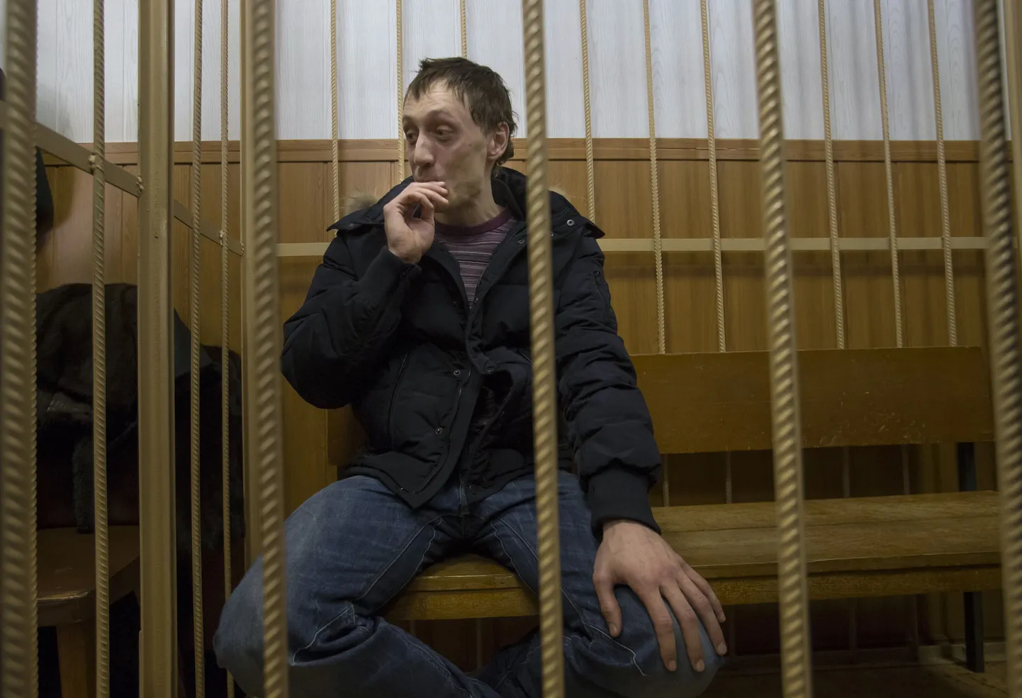 Moskva Suure Teatri balletisolist Pavel Dmitritšenko kohtusaalis.