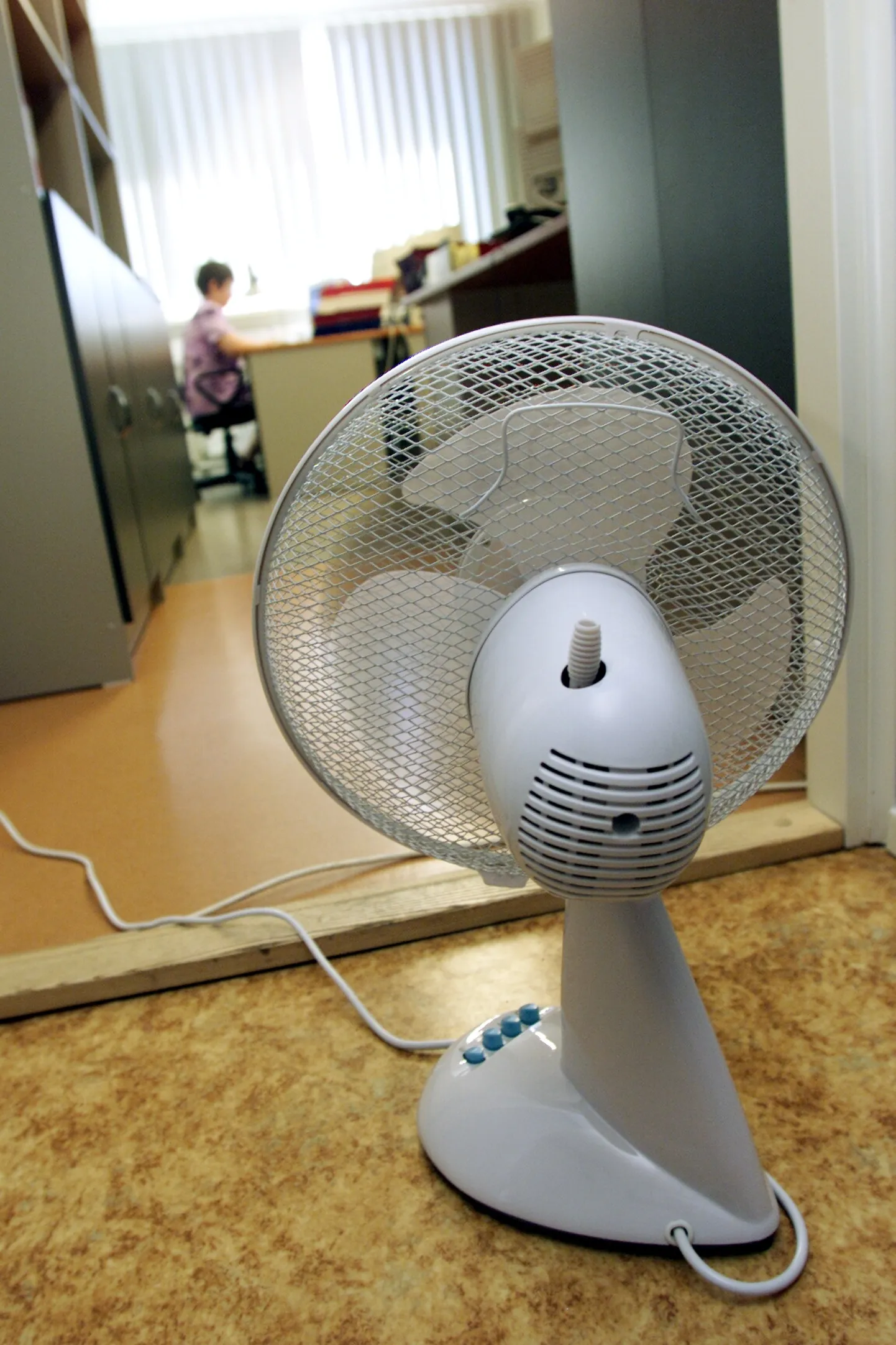 Ventilaator. Foto on illustratiivne.