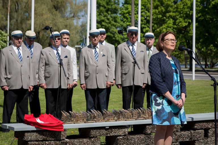Soome Vabariigi suursaadik Eestis Kirsti Narinen on suur Marimekko loomingu austaja.