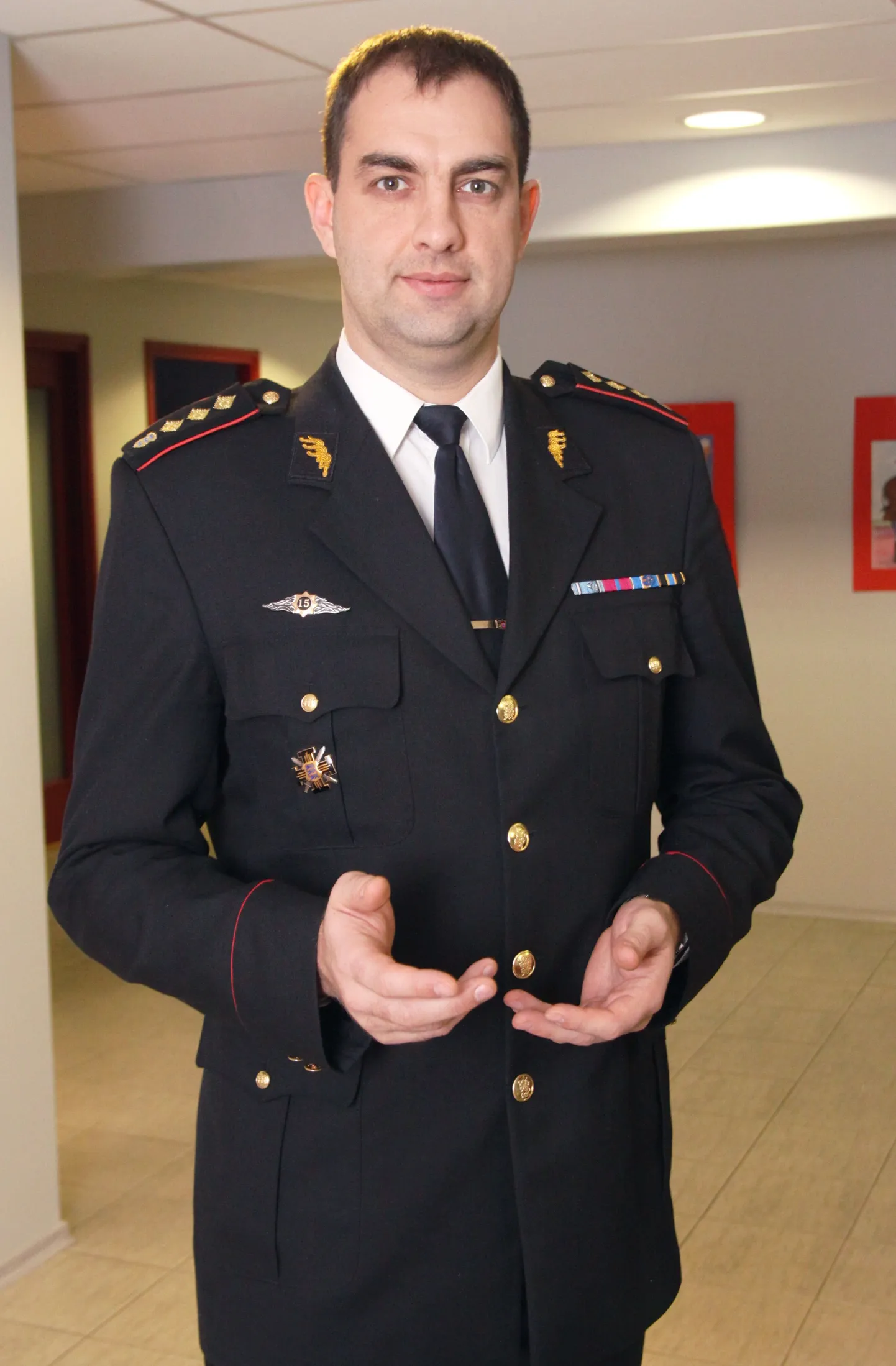 Lääne-Eesti päästekeskuse direktor Ivar Kaldasaun.
