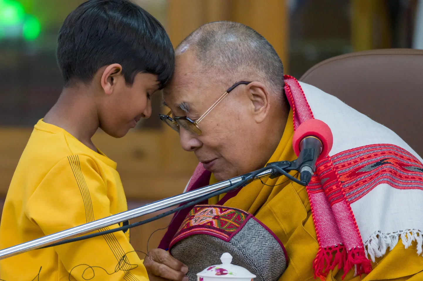 Laps ja dalai-laama.