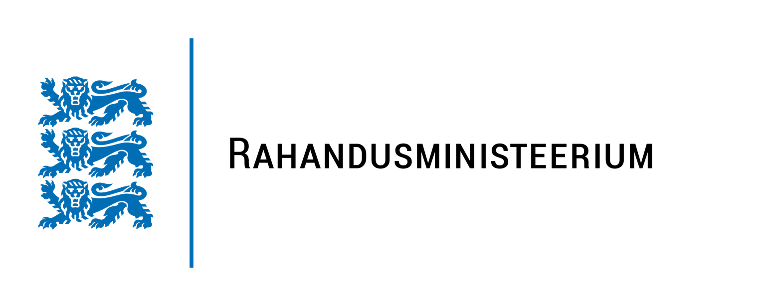 Rahandusministeeriumi logo.