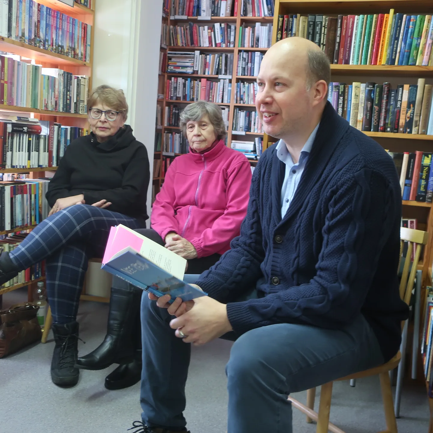 Elanike ootusi on Igor Taro kõige paremini tunnetanud just kohtumistel raamatukogudes.
