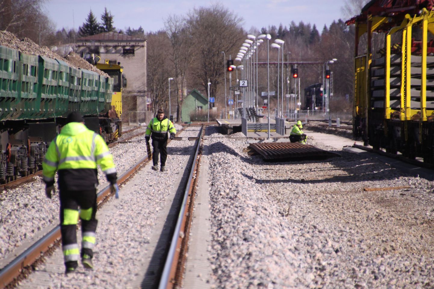 Aprilli alguses lõppes Türi jaamateede uuendamine, mis oli proloogiks Türi-Lelle raudteelõigu kapitaalremondile.