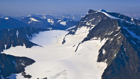 Rekordkuumuse tagajärg: Rootsi kõrgeim mägi on kõrgust kaotanud