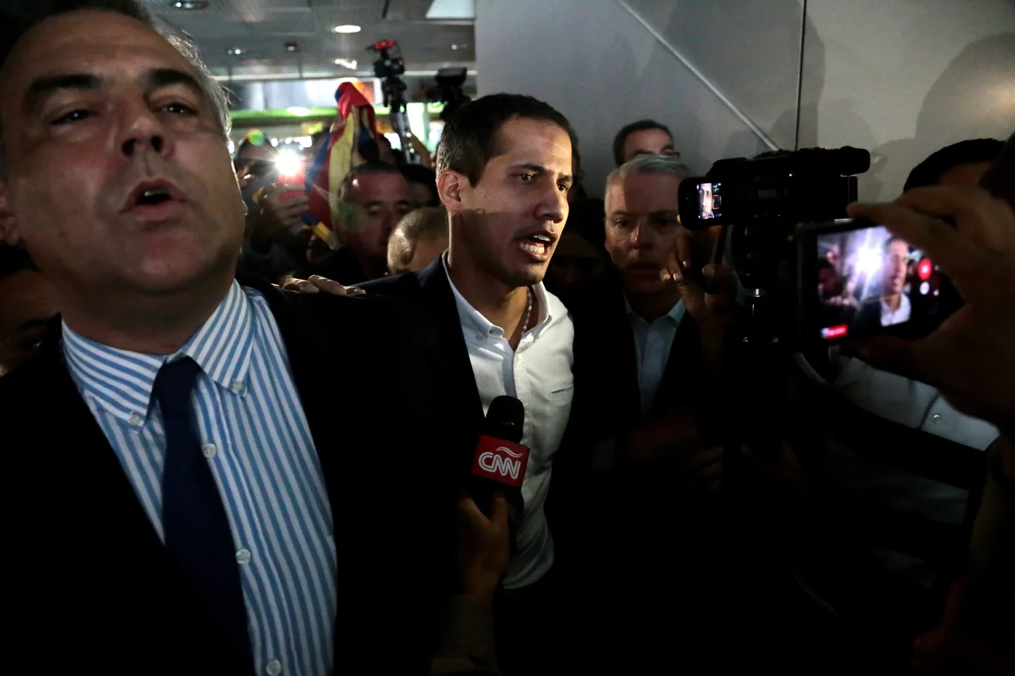 Venezuela opositsioonijuht Juan Guaido Caracases.