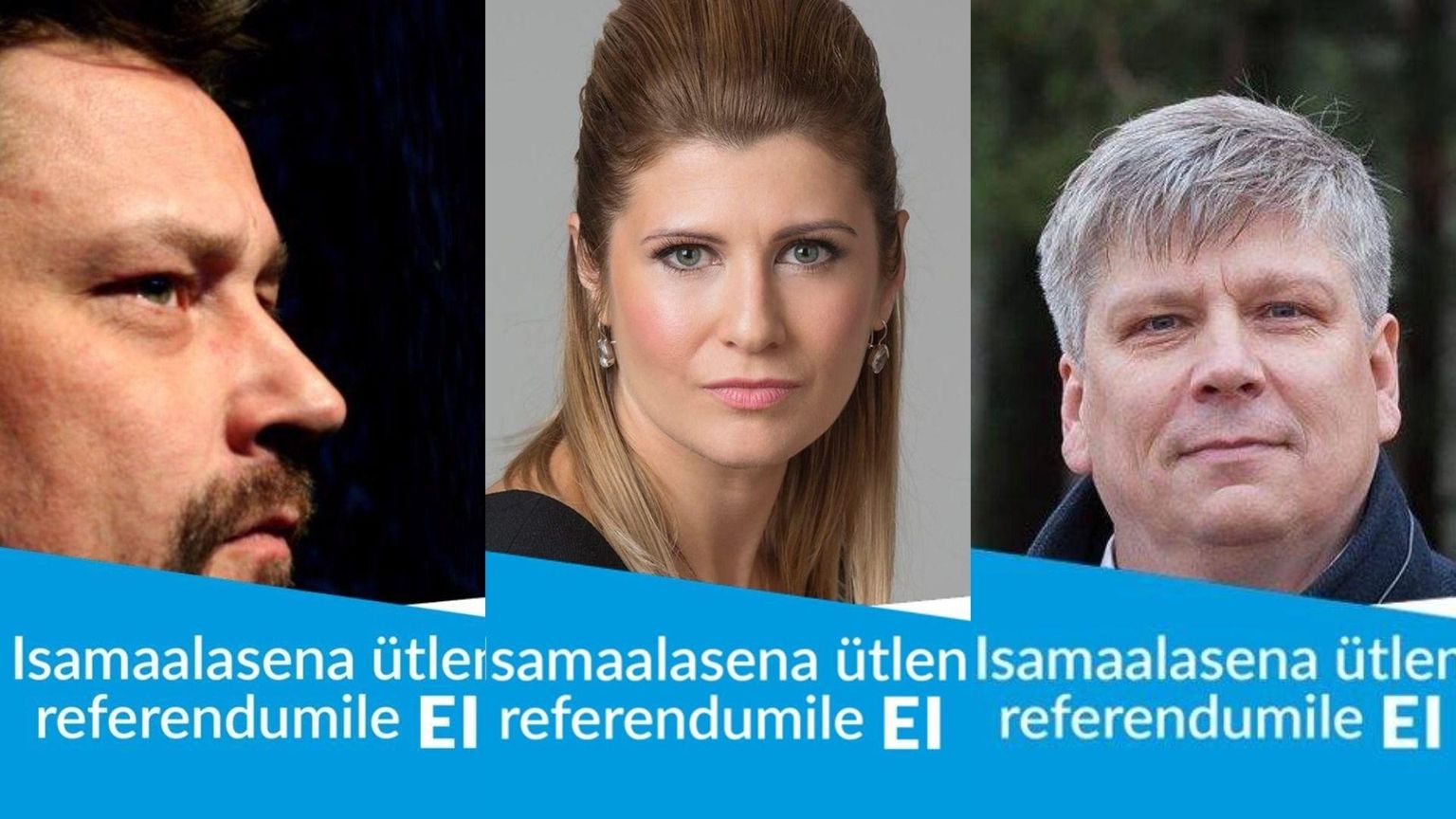 Üllar Saaremäe, Viktoria Ladõnskaja-Kubits ja Siim Valmar Kiisler lisasid oma Facebooki kasutaja profiilipildile abielureferendumit kritiseeriva märgise. 