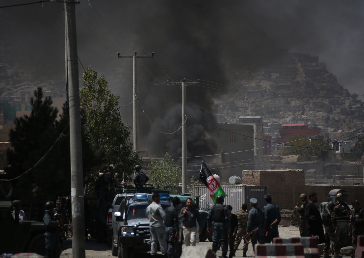 Afganistani väed tegid lõpu mässuliste rünnakule Kabulis.