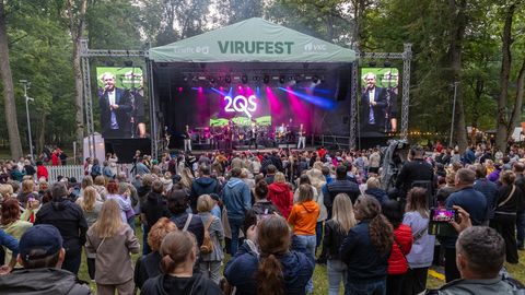 PILDIGALERIID JA VIDEOD ⟩ Kaevurite tänupüha Viru fest tõi Jõhvi parki mitu tuhat inimest
