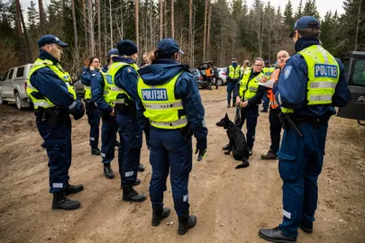 Kadunud politseiniku otsingud Aegviidus.