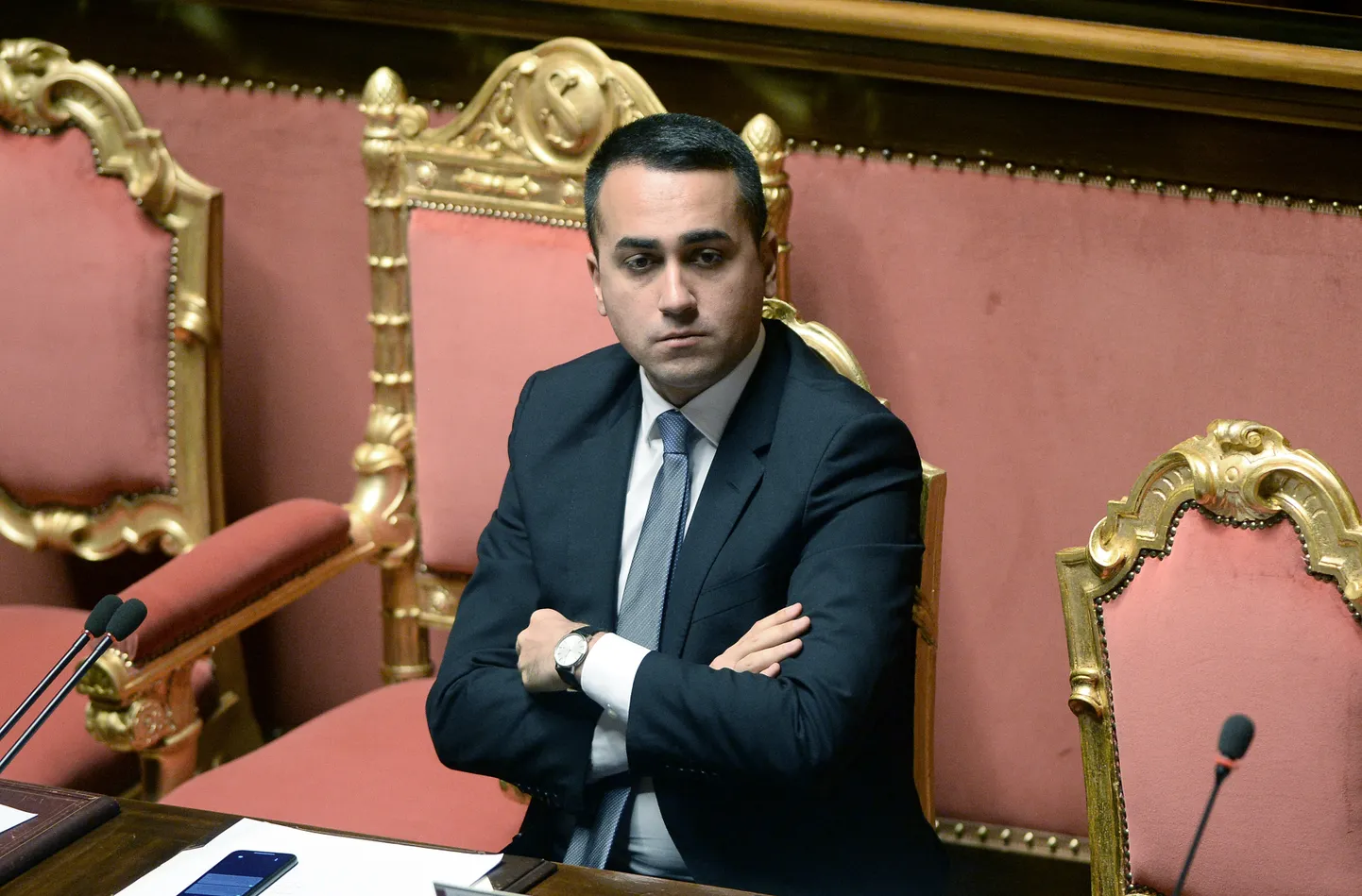 Itaalia populistliku Viie Tähe Liikumise esimees Luigi Di Maio.