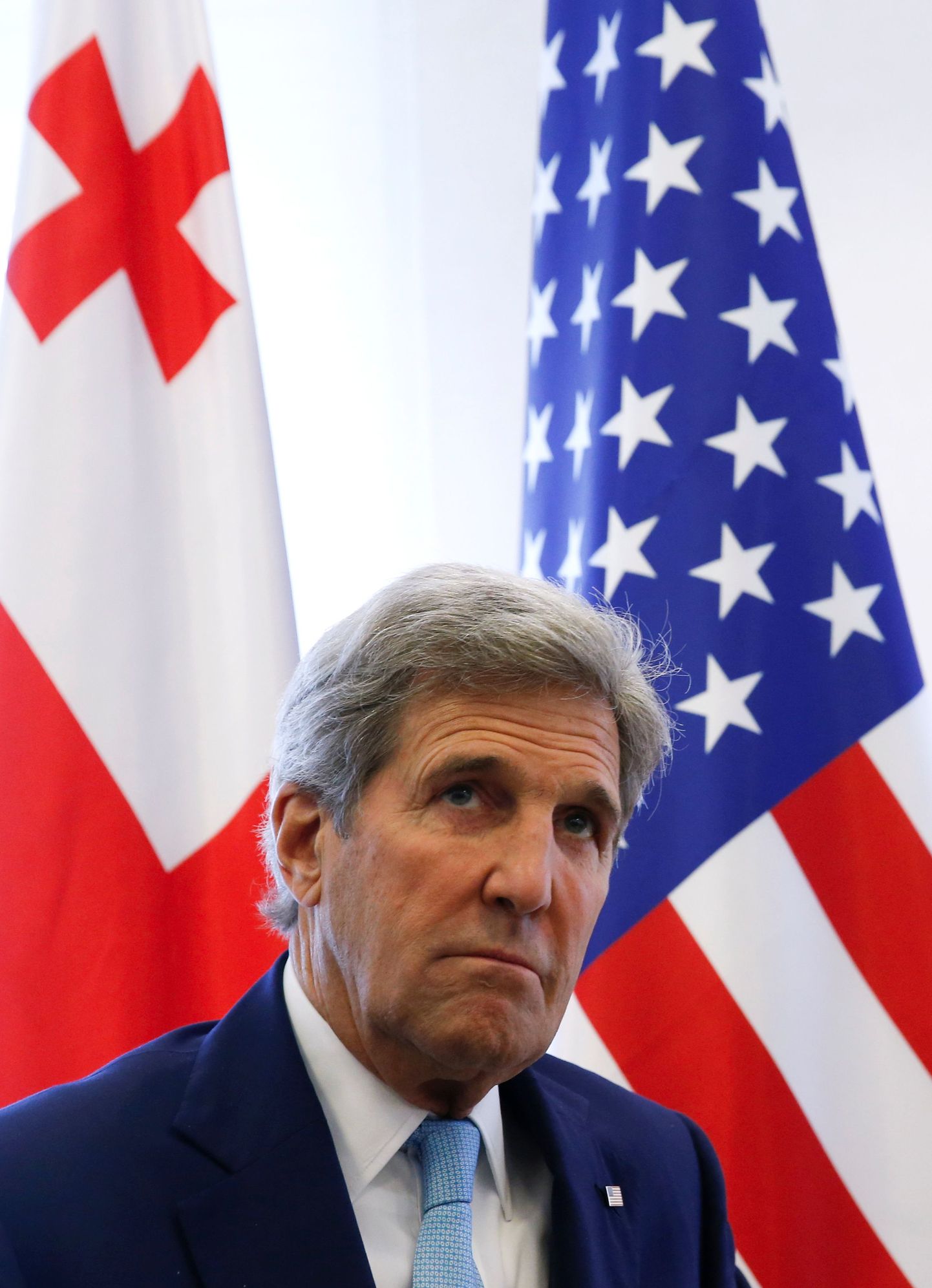 USA välisminister John Kerry kohtumisel Gruusia peaministriga.