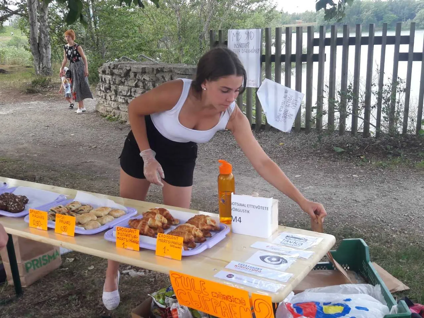 Фестиваль пирогов в парке Паэ в Ласнамяэ.