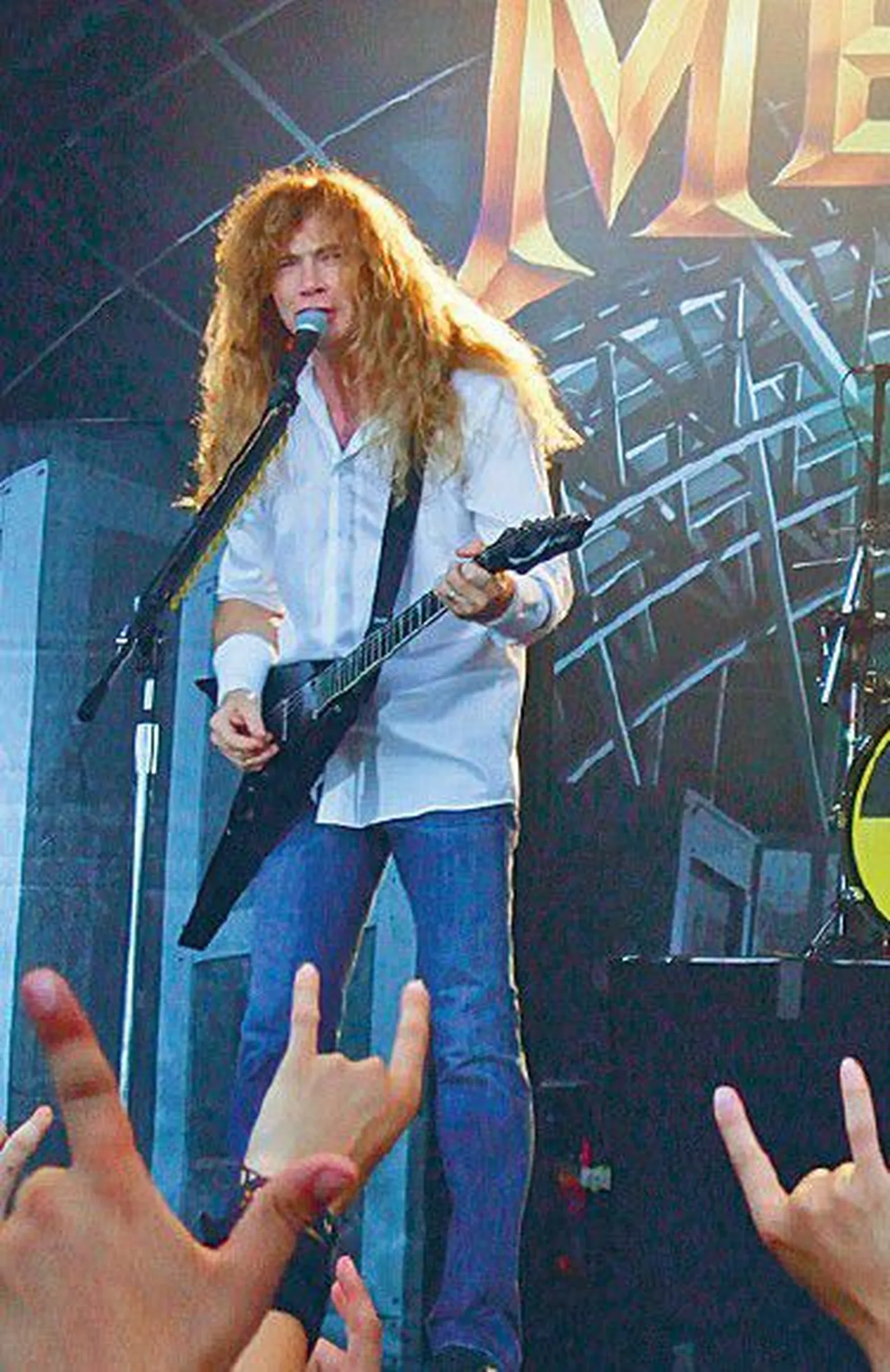 Megadethi hing Dave Mustaine andis koos kaaslastega võimsa kontserdi.