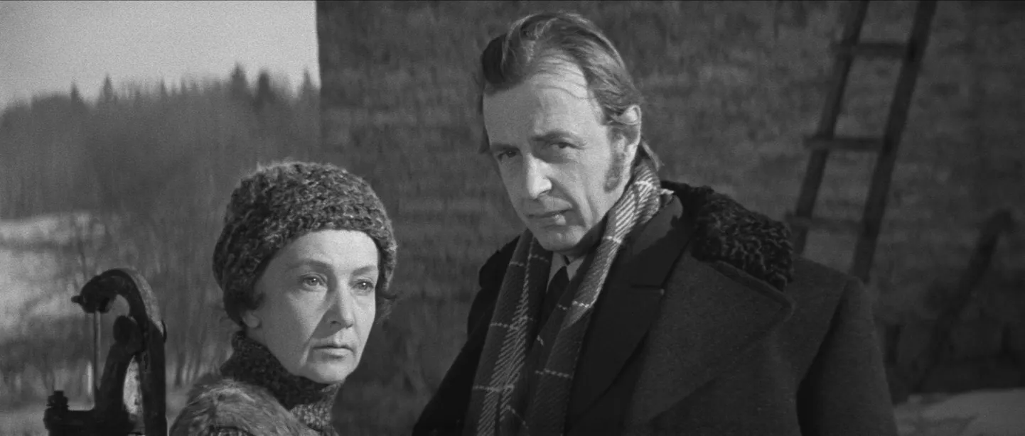 Ita Ever ja Aarne Üksküla Arvo Kruusemendi filmis "Naine kütab sauna".