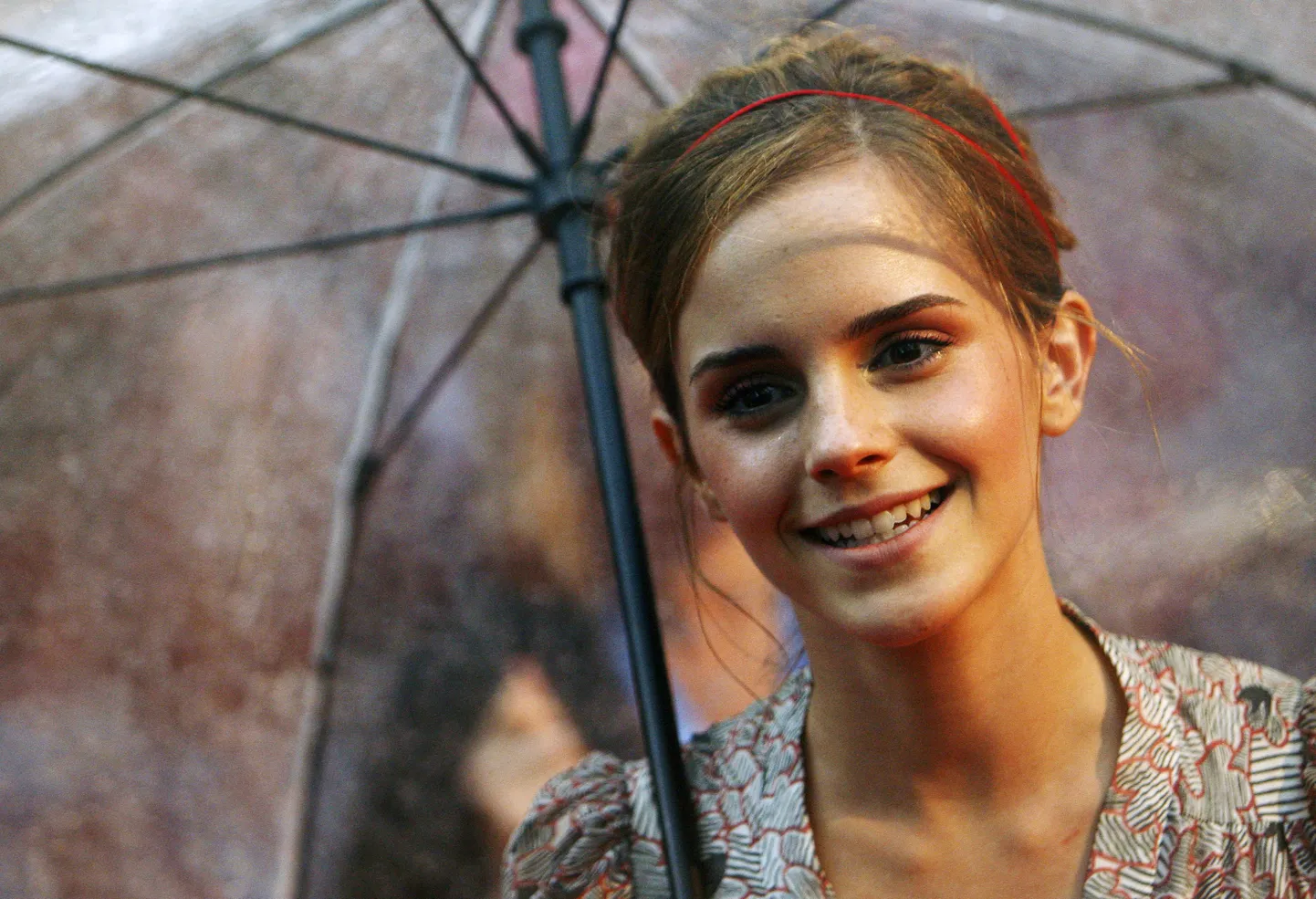 Näitlejanna Emma Watson filmi «Harry Potter ja segavereline prints» esilinastusel