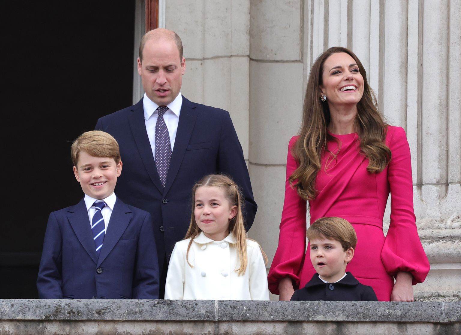 Prints William ja Kate Middleton koos oma lastega.