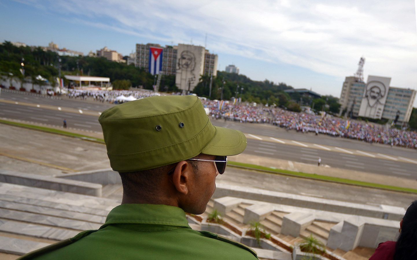 Kuuba sõdur Havannas.