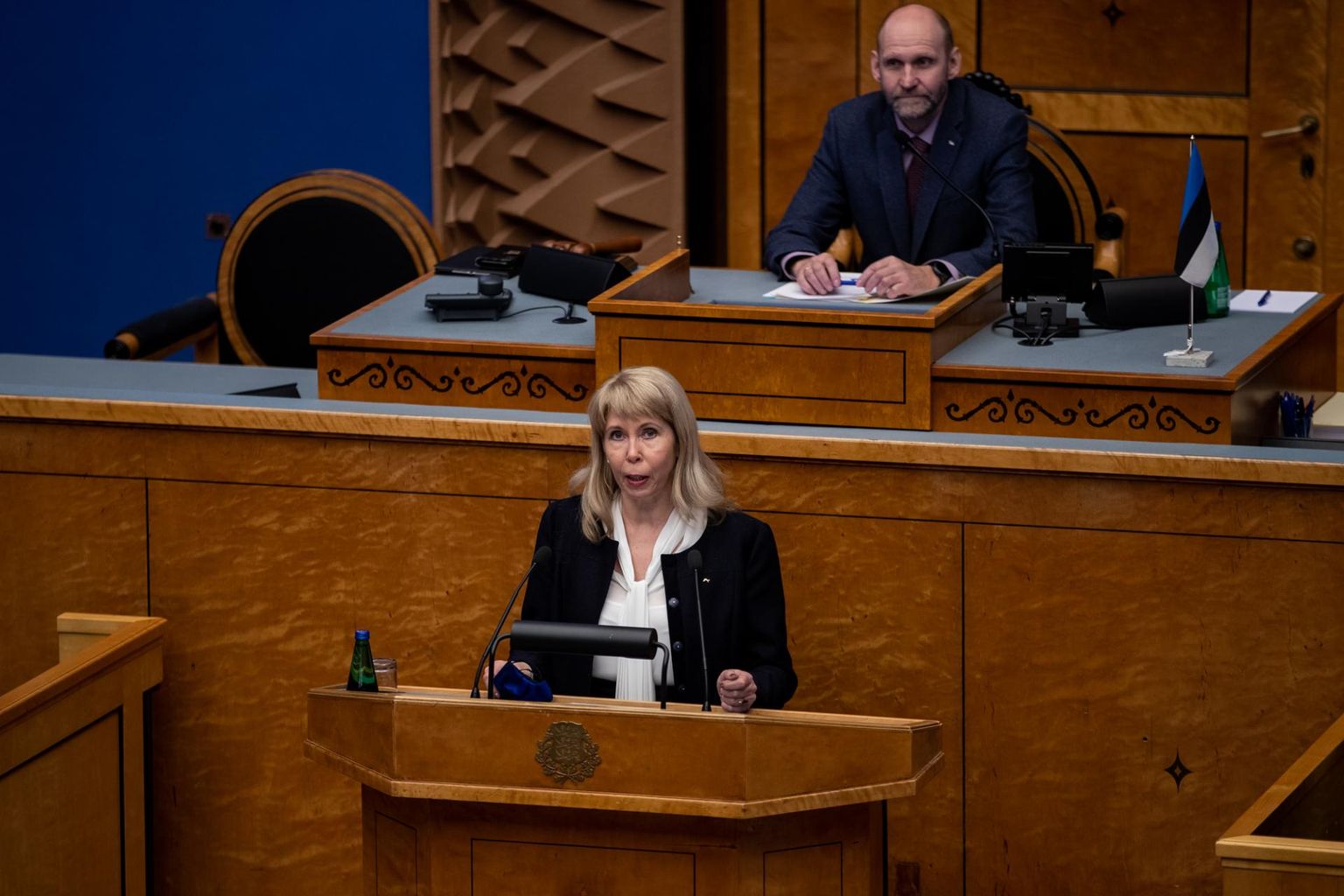 Riigikogu liige ja kõrghariduse toetusrühma esimees Margit Sutrop (RE)