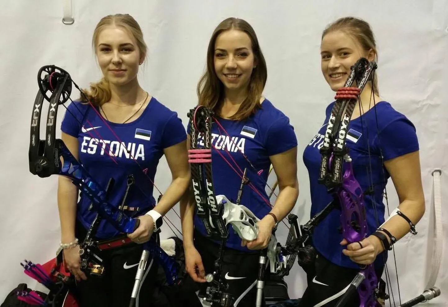 Lisell Jäätma, Emily Hõim ja Meeri-Marita Paas.