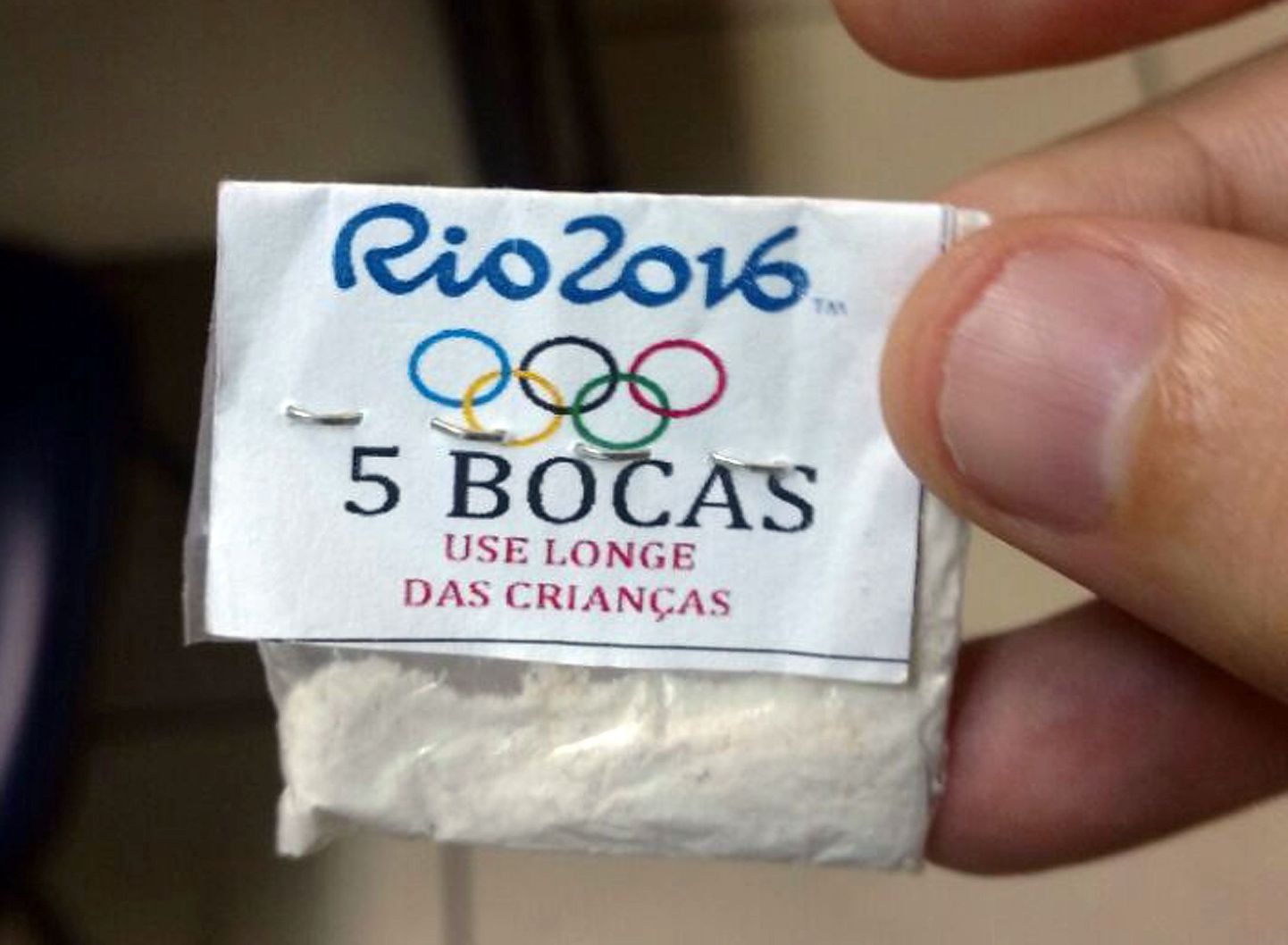 Reeglist 40 pole ilmselgelt midagi kuulnud Rio narkoärikad, kes kasutavad olümpia ametlikku logo ja olümpiarõngaid.
