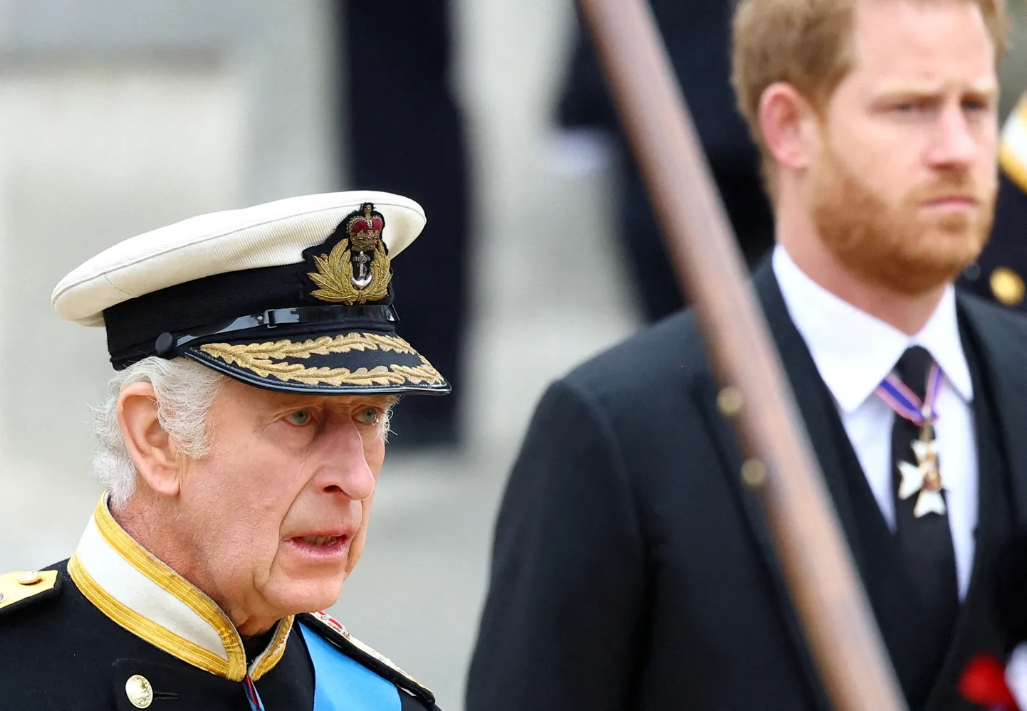 Kuningas Charles III ja Sussexi hertsog Harry